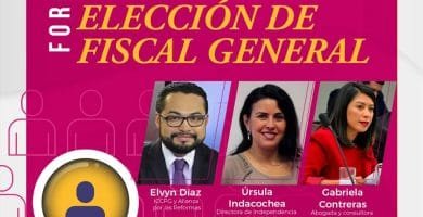 Foro Elección de Fiscal General
