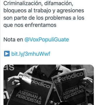 CIDH resalta ataques y agresiones en contra de periodistas
