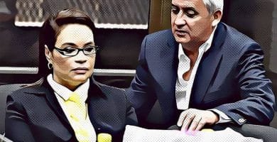 Otto Pérez y Roxana Baldetti atacan a fiscales