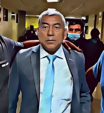"El fiscal que se esconde tras sus guardaespaldas"