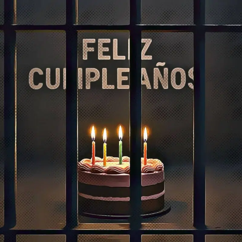 Zamora cumple años tras las rejas.