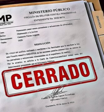 MP pone fin a proceso contra periodistas de elPeriódico