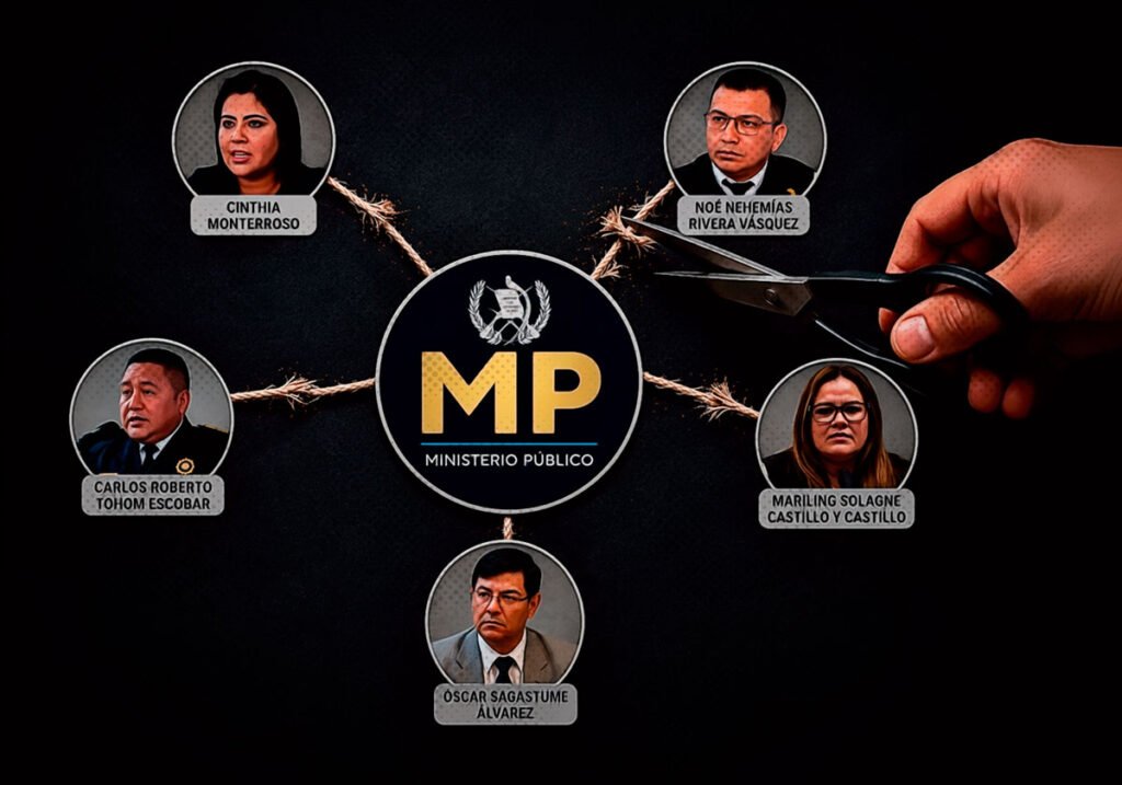 Destituyen a red de operadores de Consuelo Porras en el MP