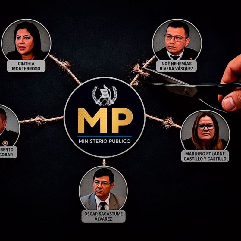 Destituyen a red de operadores de Consuelo Porras en el MP