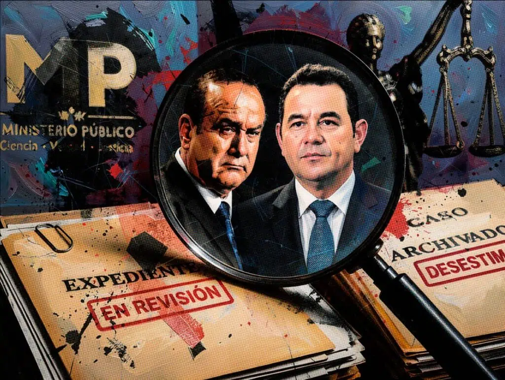 MP Revisará casos de Jimmy y Giammattei